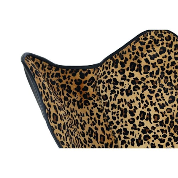 Leopard spisestuestol DKD Home Decor brun svart