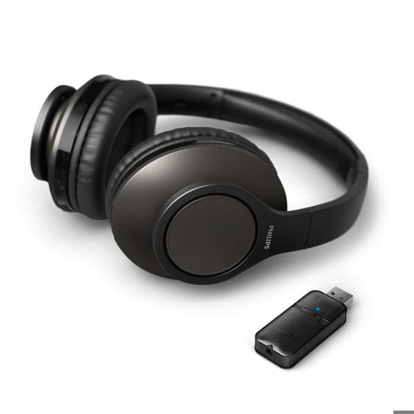 Trådløs headset - PHILIPS - TAH6206BK - Bluetooth - Aktiv støjreduktion - Sort Sort