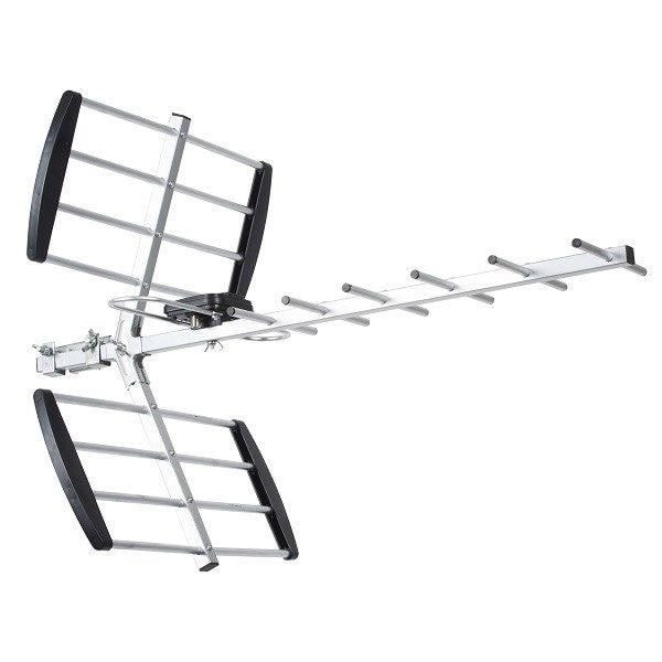 Libox retningsbestemt antenne 16-el. passiv DVB-T med LTE-filter udendørs TV antenne 18 dB - LB1600