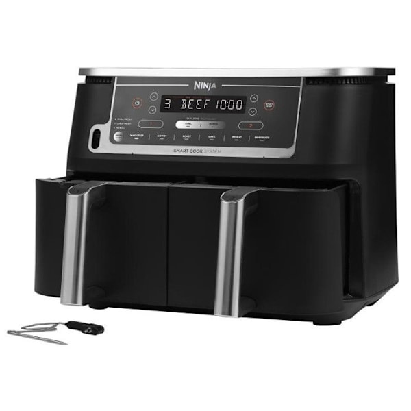 Ninja Airfryer (AF451EU) Foodi MAX Dual Zone musta Svart
