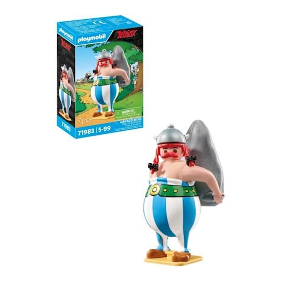 PLAYMOBIL 71983 Obélix ja hänen menhirinsä, Asterix, Sarjakuvan hahmot, Alkaen 5-vuotiaille Flerfärgad