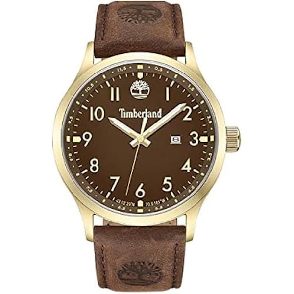 Ur - TIMBERLAND - TDWGF0009604 - Analog - Læder - Quartz - Klassisk Svart