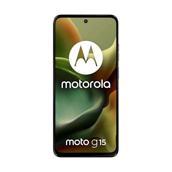 Motorola Moto G15 4G 4 Go/128 Go Vihreä (Iguana Green) Kaksois-SIM