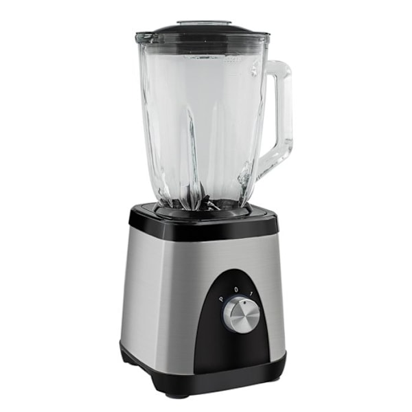 Kande blender - KUKEN - 1000W - 1.5L - Rustfrit stål/sort - 2 hastigheder + PULSE