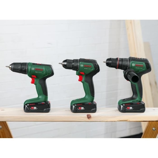 Poravasara - AdvancedDrill - 18V-80 - 2 akku 2,5 Ah - Irrotettava metallipatentti - Langaton Grön