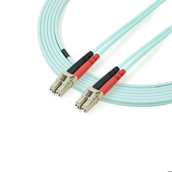 Fiber Optic Network Cable - STARTECH - LC to LC - 10 Gb/s - Duplex Multimode - 3 m