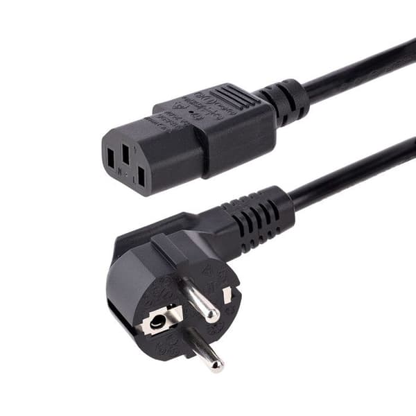 Strømkabel - StarTech - 1,0m - Schuko CEE 7/7 - IEC 60320 C13 - 10A 250V