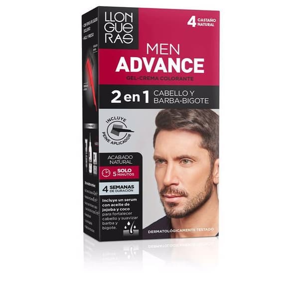 HOMMES ADVANCE #4-punainen luonnollinen 1 kpl