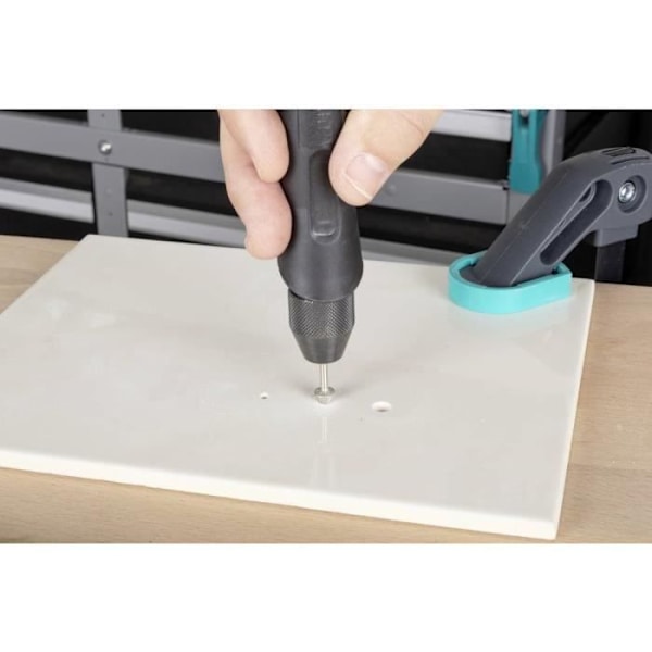 Wolfcraft 5989000 diamantslibestiftsæt, cylindrisk og tilspidset, 2 stk. 1 sæt