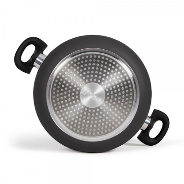 Faitout 24 cm - Livoo - MEP150N - Sort svart