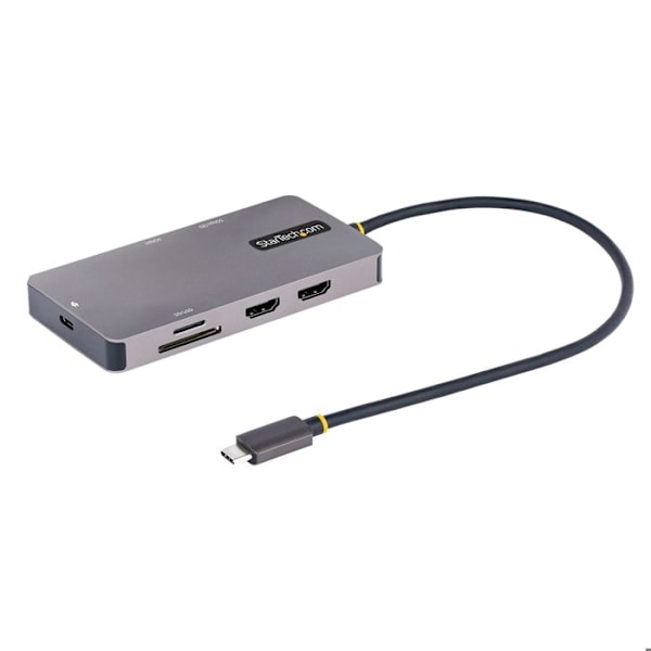 USB Multiport - Startech - 120B-USBC-MULTIPORT - 4K Ultra HD - HDR - 100W Pass-Through