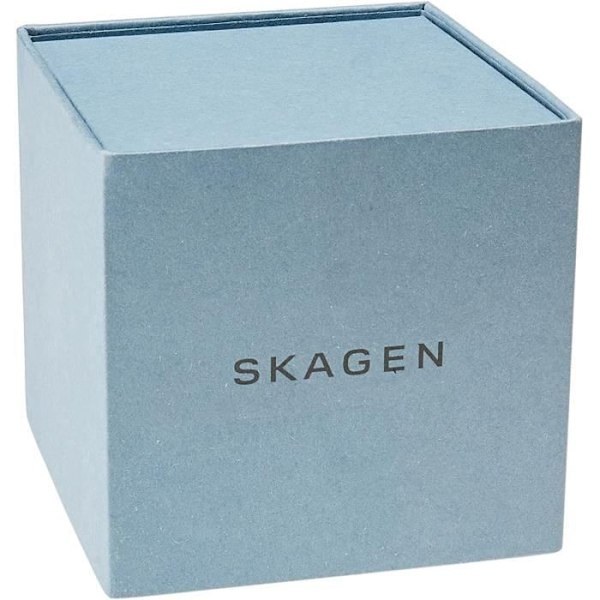 Ur - SKAGEN - Hagen SKW7604 - Kvarts - Rustfrit stål - 3 ATM - Sort Svart