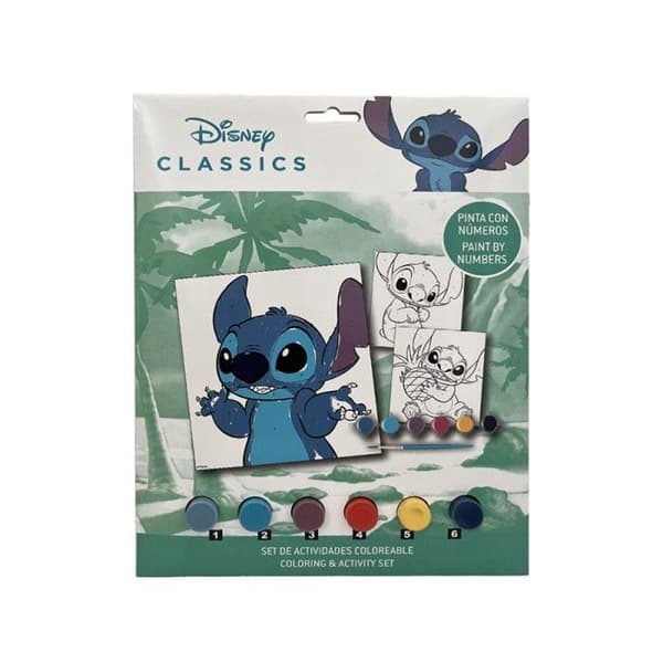 Disney Stitch Maalaus Numeroilla