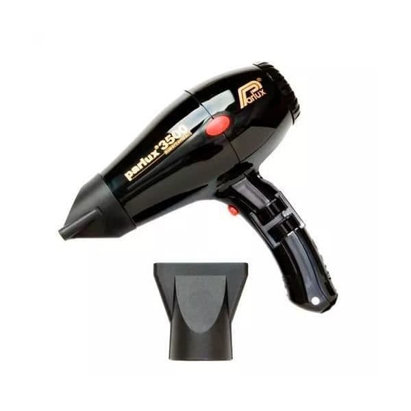 PARLUX Hårtørrer - 3500 Supercompact - Luftstrøm 73 m3/h - 2000 W - Sort