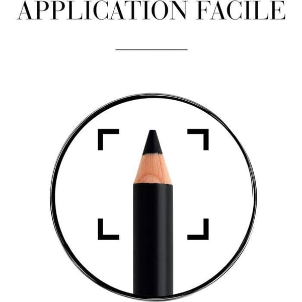 Krølleøjner - Bourjois - KOHL&CONTOUR - 001 Sort - 1,2 g - Intense og defineret blik Sort