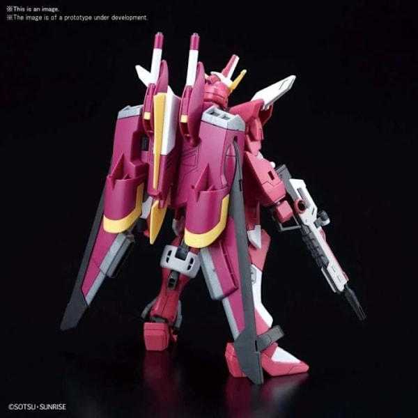Gundam modellsats - Infinite Justice Gundam Gunpla HG 1/144 - Monterbar ledad figur
