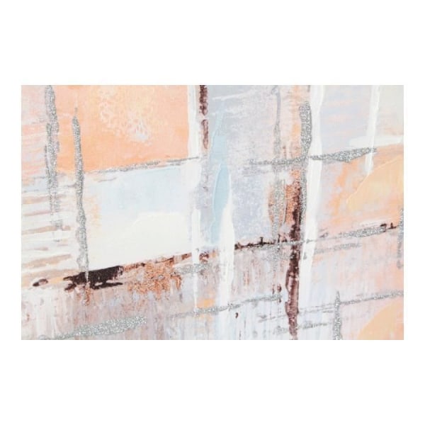 Kehys DKD Home Decor Squares Canvas Abstract (2 kpl) (100 x 3 x 100 cm)