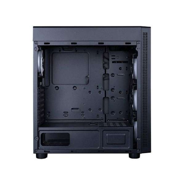 Hiditec H1 Air ARGB Midi Tower Temperet glas USB 2.0 Sort