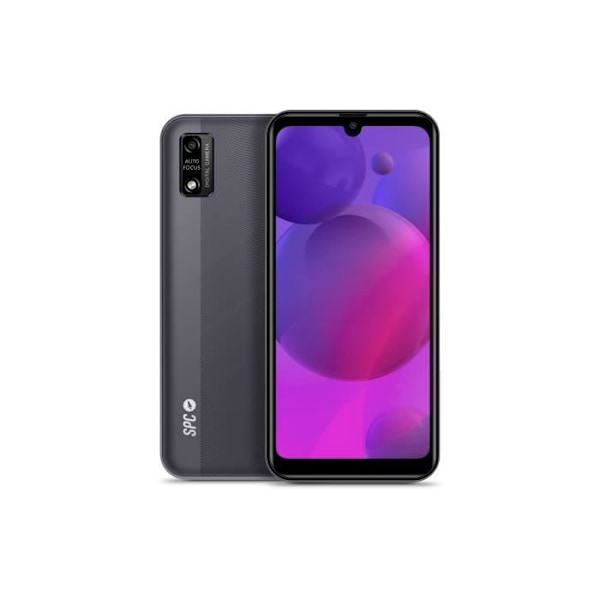 SPC Smart PRO – 4G Smartphone, All-screen 6,1", Octa Core, 3GB RAM, 32GB ROM, 8 Mpx kamera, 2500mAh, USB-C, Android 11, Color Grey Svart