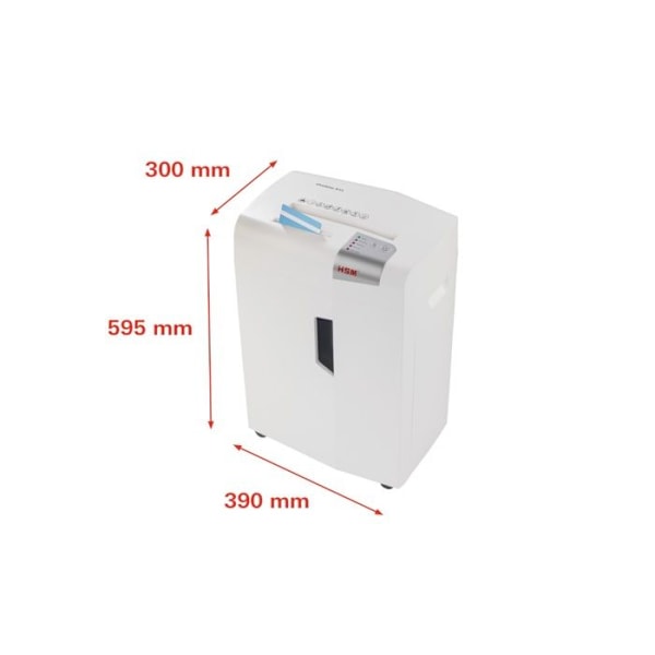 shedstar X13 dokumentmakulator, tværsnit: 4 x 37 mm vit/silver