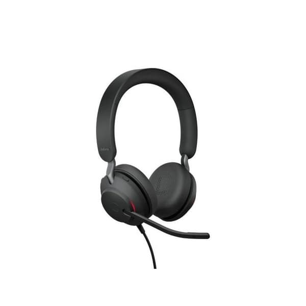 Micro-headset - Jabra - Evolve2 40 SE UC - Kablet - USB-C - Stereo - Støjisolering