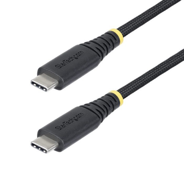 StarTech.com USB-C 2.0 Kabel Sort 1m - S2CEPR1M-USB-CABLE - Overførsel 0.48Gbit/s