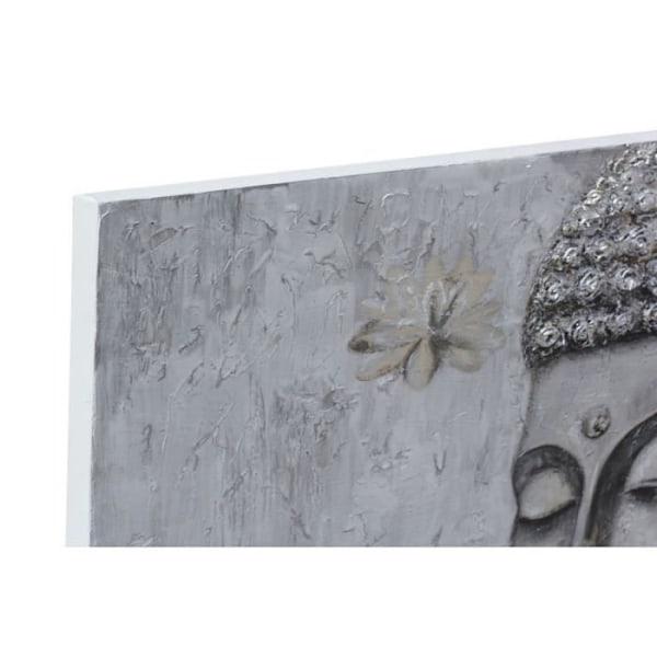 Ramme DKD Home Decor Pine Canvas Buda (2 stk) (120 x 2,8 x 80 cm)