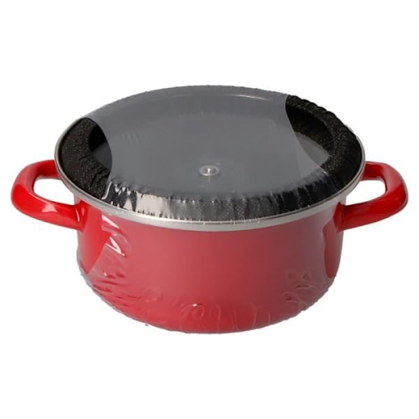 Kastrull - Fagor - Optimax - Ø26cm - Emaljerat stål - Dubbellagers non-stick Röd