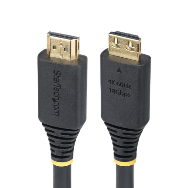 HDMI-kaapeli (High Speed) - STARTECH - 15ft High Speed HDMI - High Speed - 15 ft - Pitkä