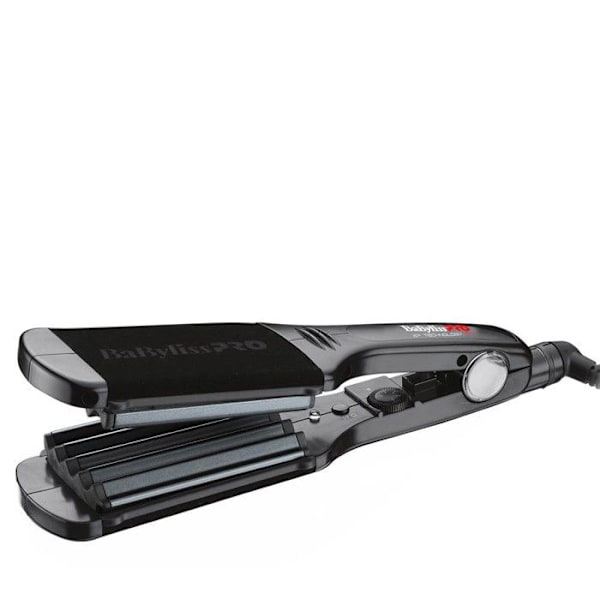 Gaufreur - BaByliss PRO - Crimp60 BAB2512EPCE - Plader i turmalin - Ioniserende effekt - Glans og smidighed