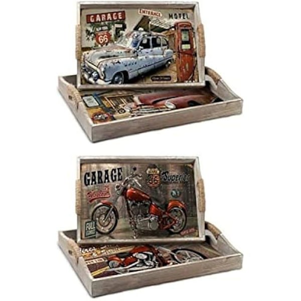 Brickset - DKD Heminredning - Flerfärgad - MDF Trä - 63 x 42 x 43 cm Flerfärgad