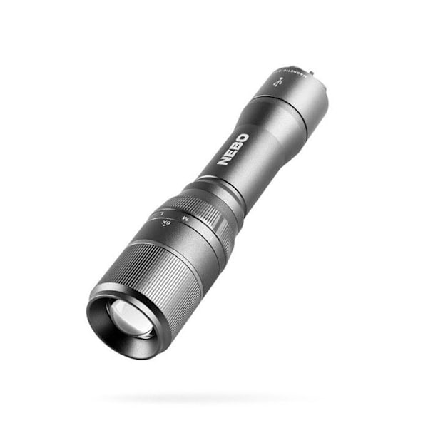 NEBO-DAVINCI™ 1000 genopladelig lommelygte - 1000LM Rustfrit stål