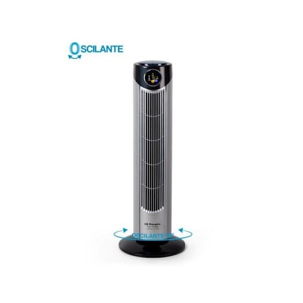 Ventilator - Orbegozo - TWM 1010 - Sort/grå - 45 W - Søjle Sort grå