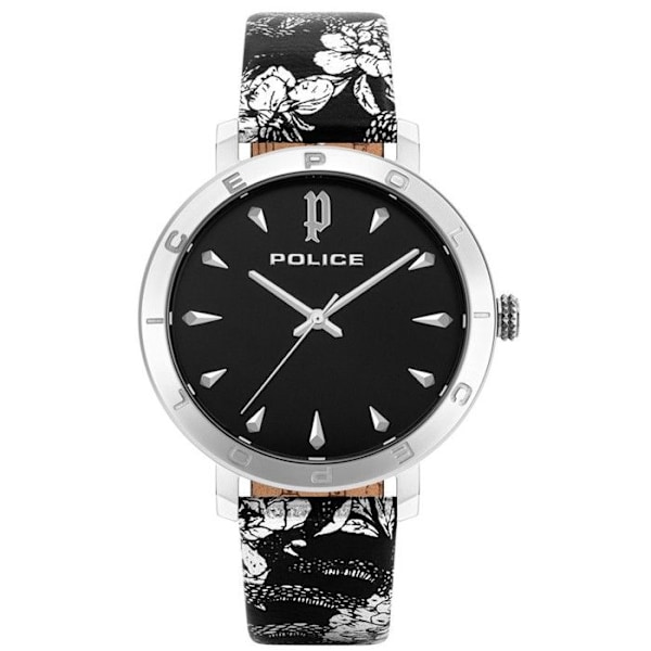 Kvindeur - Police - PL16033MS.02 - Sort Læder - Kvarts - 36mm Cirkulær