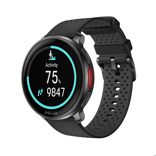 GPS-smartwatch - POLAR - Vantage V3 - AMOLED-skærm - 40 timers batterilevetid - Vandafvisende 10 Atm svart