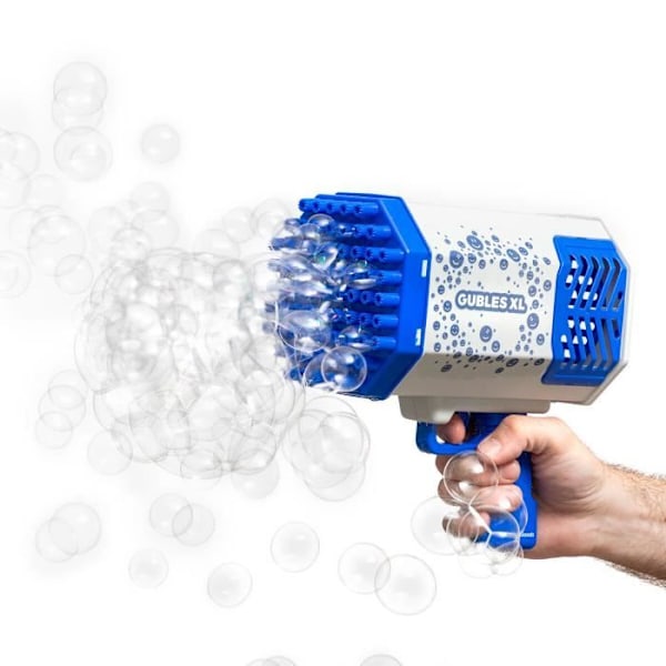 Boblemaskine, Boblepistol med 69 kanoner med LED-lys, Sæbeboblepuster Boblelegetøj til børn