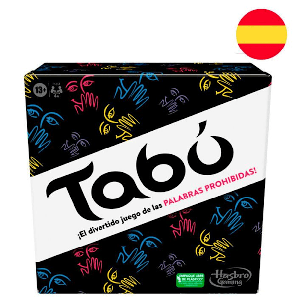 Hasbro Tabu Brädspel mångfärgad