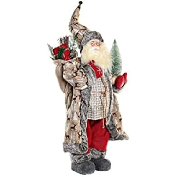 Sisustus - DKD HOME DECOR - Estándar - Punainen ja harmaa - Polyesteri ja PVC - 45 x 34 x 83 cm