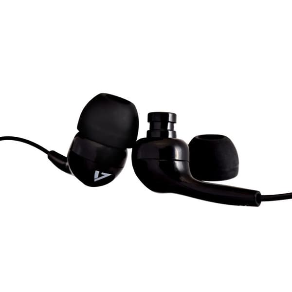 Hovedtelefoner - V7 - HA105-3EB - Kablet - In-ear - 32 Ohm - Sort Sort