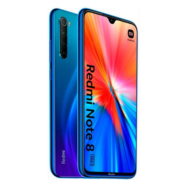 TÉLÉFONI, Smartphone, GSM/GPRS/EDGE/UMTS/HSDPA, Xiaomi, Xiaomi Redmi Note 8 2021 Blå 4 64