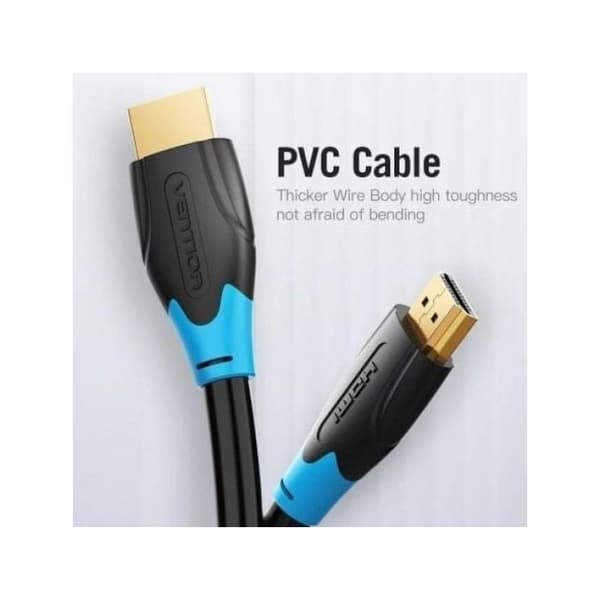 HDMI-kaapeli - VENTION - AACBN - 4K - 15m - Uros-uros Sort