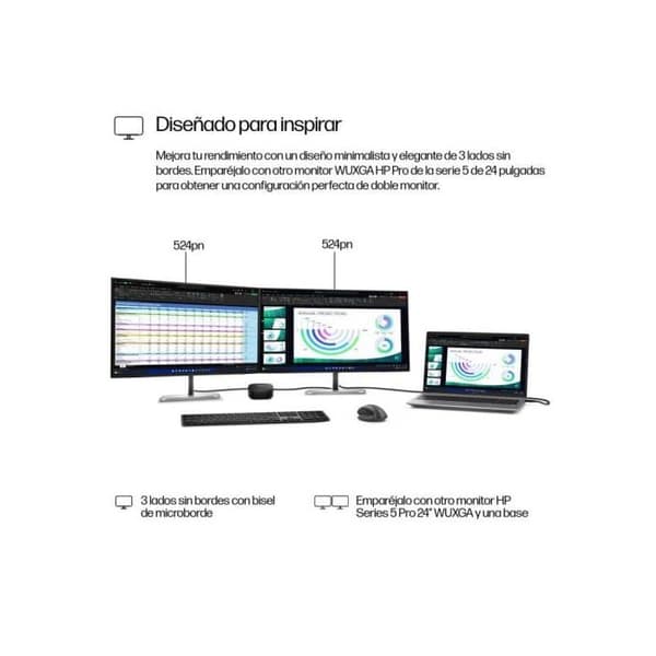 HP S5 Pro 524pn 23.8p WUXGA HD