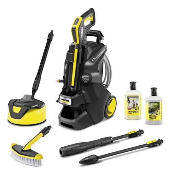 Højtryksrenser K 5 POWER CONTROL FLEX HOME&BRUSH - BLACK EDITION - KARCHER Svart