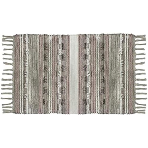 Matta - DKD Heminredning - Flerfärgad - Polyester och bomull - 24x54x42 cm - Inomhus Flerfärgad