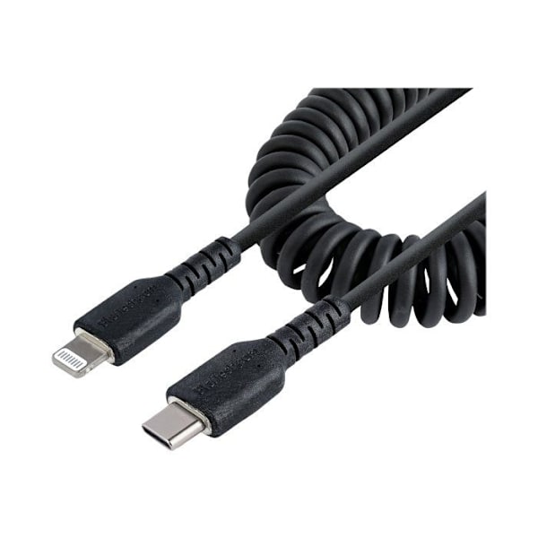 USB-C til Lightning-kabel - StarTech.com - 50cm - Sort - MFi-certificeret - Hurtig opladning