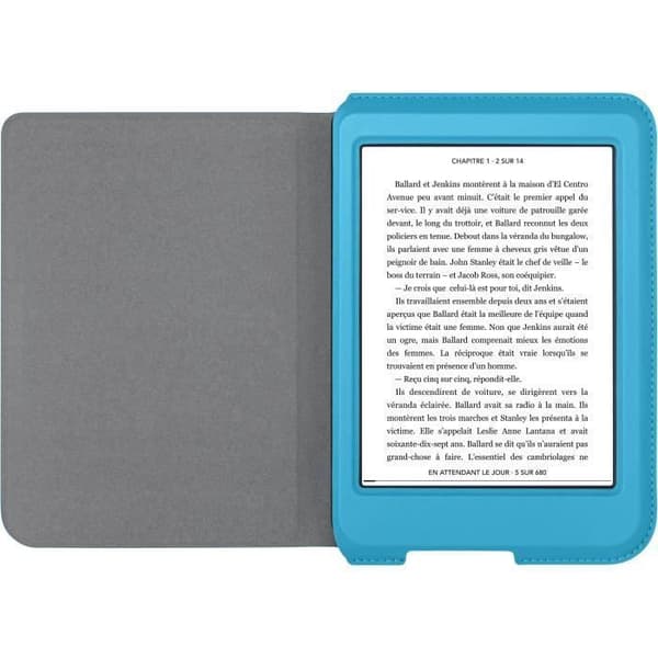 KOBO Etui SleepCover til Kobo Nia E-Reader - Blå Blå