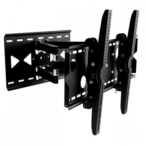 Rotationsplade TV ART AR-24 - Vippe/roterende vægmontering - 32"-60" - Maks. belastning 80 kg Sort