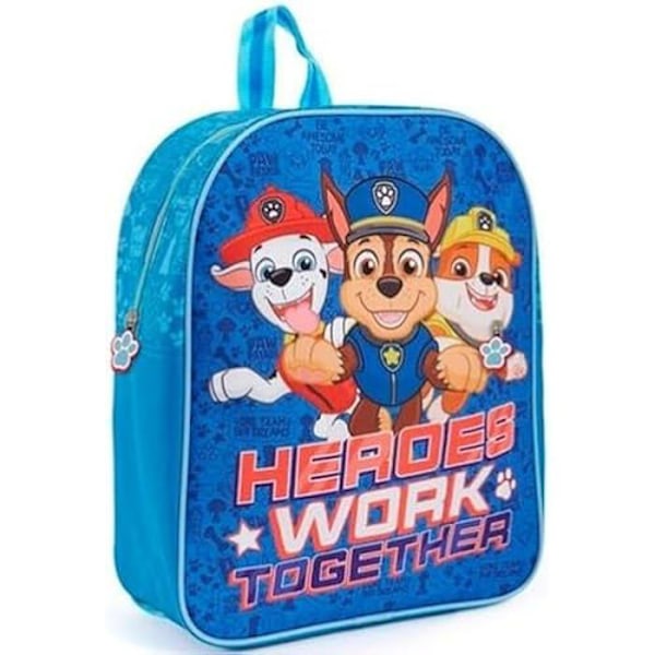 Børnerygsæk - PERLETTI - The Paw Patrol - Blå - 30 x 24 x 10 cm Blå