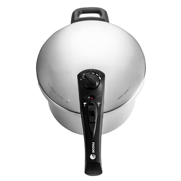 Autocuiseur 6 Liter, Induktion, Rustfrit Stål 18/10, 2 Trykniveauer FAGOR Duo 6 Sølv 00024 Pengar