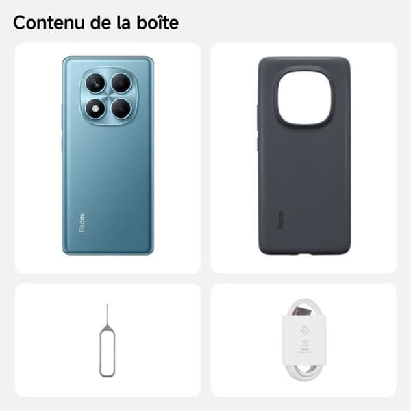 Matkapuhelin - XIAOMI - Redmi Note 14 Pro - 8 Gt RAM - 256 Gt - Ocean Blue